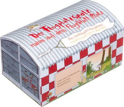 Der Flugplatzspatz nahm auf dem Flugblatt Platz bei Amazon bestellen