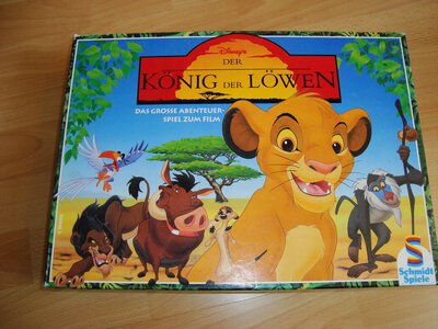 Alle Details zum Brettspiel Der König der Löwen: das große Abenteuerspiel zum Film und ähnlichen Spielen