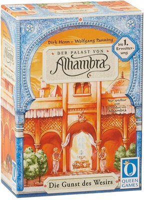 Alle Details zum Brettspiel Der Palast von Alhambra: Die Gunst des Wesirs (1. Erweiterung) und Ã¤hnlichen Spielen