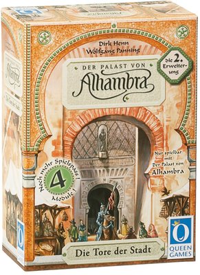 Alle Details zum Brettspiel Der Palast von Alhambra: Die Tore der Stadt (2. Erweiterung) und ähnlichen Spielen