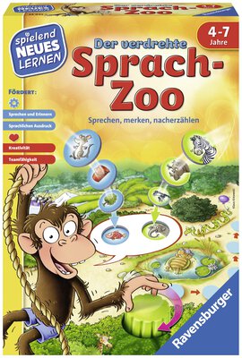 Alle Details zum Brettspiel Der verdrehte Sprach-Zoo und ähnlichen Spielen