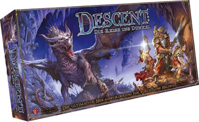 Alle Details zum Brettspiel Descent: Die Reise ins Dunkel (1. Edition) und ähnlichen Spielen