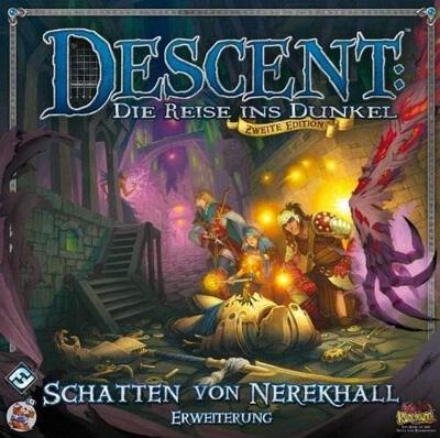 Alle Details zum Brettspiel Descent: Die Reise ins Dunkel – Schatten von Nerekhall (Erweiterung) und ähnlichen Spielen