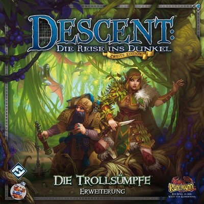 Alle Details zum Brettspiel Descent: Die Reise ins Dunkel (Zweite Edition) – Die Trollsümpfe (Erweiterung) und ähnlichen Spielen