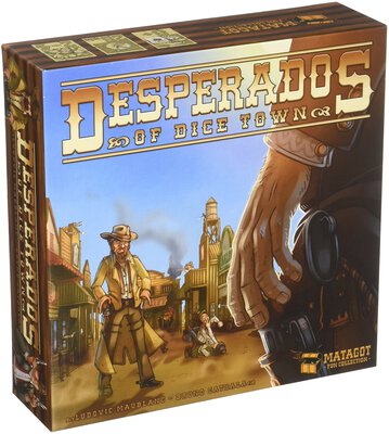 Alle Details zum Brettspiel Desperados of Dice Town und ähnlichen Spielen