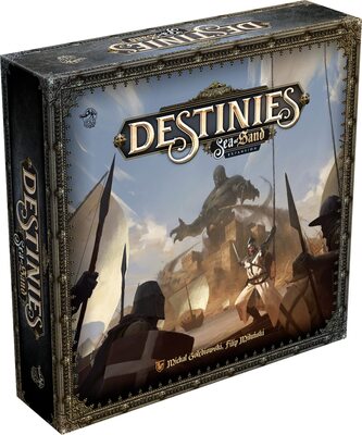 Alle Details zum Brettspiel Destinies: Meer aus Sand (Erweiterung) und ähnlichen Spielen