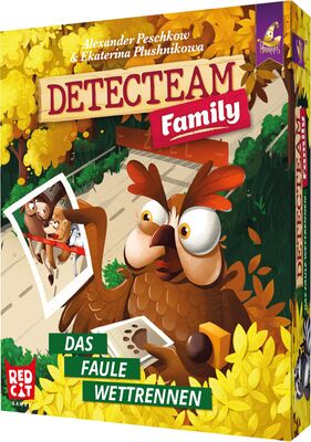 Alle Details zum Brettspiel Detecteam Family: Cheating Champions und ähnlichen Spielen