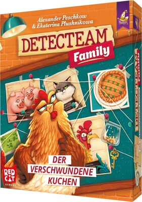 Alle Details zum Brettspiel Detecteam Family: Der verschwundene Kuchen und ähnlichen Spielen