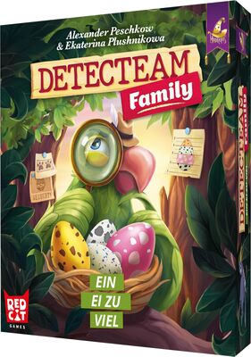 Alle Details zum Brettspiel Detecteam Family: Ein Ei zu viel und ähnlichen Spielen