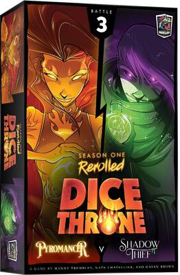Alle Details zum Brettspiel Dice Throne: Season One ReRolled â€“ Pyromantin v. Schattendieb (Erweiterung - Kampf Nr. 3) und Ã¤hnlichen Spielen