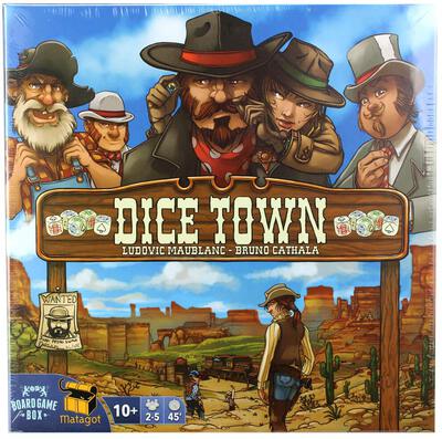 Alle Details zum Brettspiel Dice Town und ähnlichen Spielen