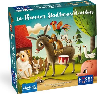 Alle Details zum Brettspiel Die Bremer Stadtmusikanten und ähnlichen Spielen