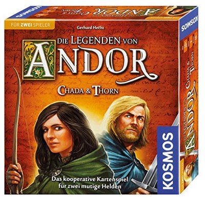 Alle Details zum Brettspiel Die Legenden von Andor: Chada & Thorn und ähnlichen Spielen
