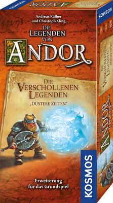 Alle Details zum Brettspiel Die Legenden von Andor: Die verschollenen Legenden "Düstere Zeiten" (Erweiterung) und ähnlichen Spielen