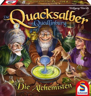 Alle Details zum Brettspiel Die Quacksalber von Quedlinburg: Die Alchemisten (2. Erweiterung) und ähnlichen Spielen