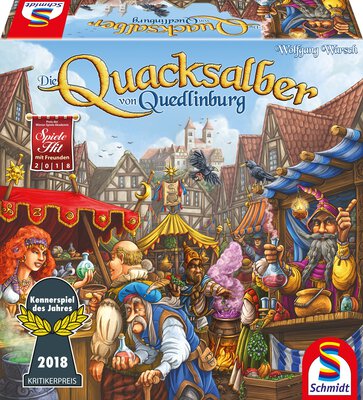 Alle Details zum Brettspiel Die Quacksalber von Quedlinburg (Kennerspiel 2018) und Ã¤hnlichen Spielen