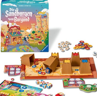 Alle Details zum Brettspiel Die Sandburgen von Burgund und ähnlichen Spielen