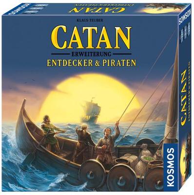 Alle Details zum Brettspiel Die Siedler von Catan: Entdecker & Piraten (4. Erweiterung) und ähnlichen Spielen