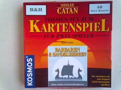 Die Siedler von Catan: Kartenspiel – Barbaren & Handelsherren (Erweiterung) bei Amazon bestellen
