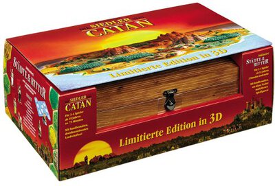 Alle Details zum Brettspiel Die Siedler von Catan: Limitierte Edition in 3D und ähnlichen Spielen