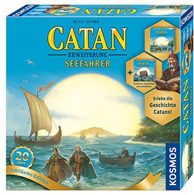 Alle Details zum Brettspiel Die Siedler von Catan: Seefahrer – 20 Jahre Jubiläums-Edition und ähnlichen Spielen