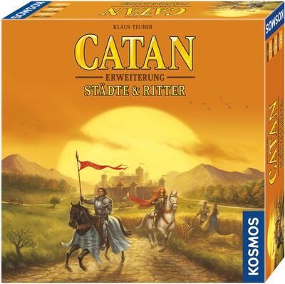 Alle Details zum Brettspiel Die Siedler von Catan: Städte & Ritter (2. Erweiterung) und ähnlichen Spielen