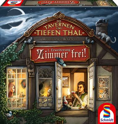Alle Details zum Brettspiel Die Tavernen im Tiefen Thal: Zimmer frei! (1. Erweiterung) und ähnlichen Spielen