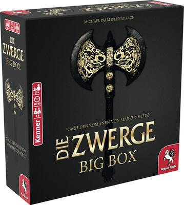 Alle Details zum Brettspiel Die Zwerge: Big Box und ähnlichen Spielen