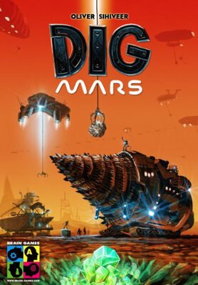 Alle Details zum Brettspiel Dig Mars und ähnlichen Spielen