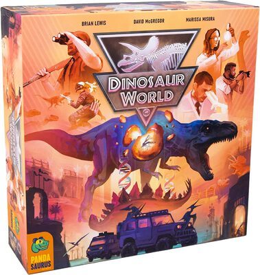 Alle Details zum Brettspiel Dinosaur World und ähnlichen Spielen