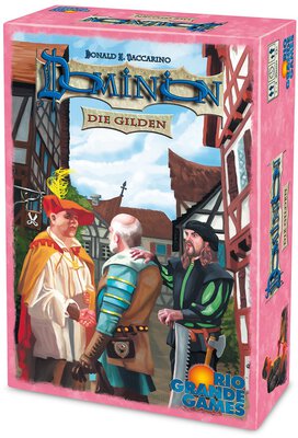 Alle Details zum Brettspiel Dominion: Die Gilden (3. Mini-Erweiterung) und ähnlichen Spielen