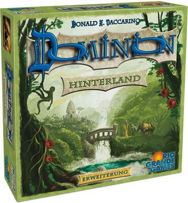 Alle Details zum Brettspiel Dominion: Hinterland (4. Erweiterung) und ähnlichen Spielen
