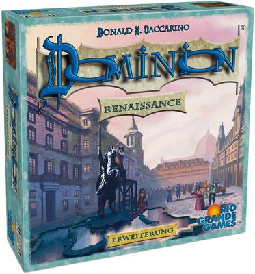 Alle Details zum Brettspiel Dominion: Renaissance (9. Erweiterung) und ähnlichen Spielen