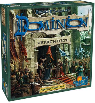 Alle Details zum Brettspiel Dominion: Verbündete (11. Erweiterung) und ähnlichen Spielen