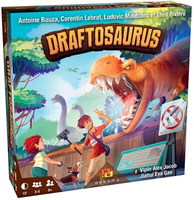 Alle Details zum Brettspiel Draftosaurus und Ã¤hnlichen Spielen