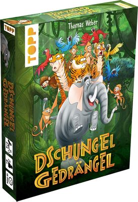 Alle Details zum Brettspiel Dschungelgedrängel und ähnlichen Spielen
