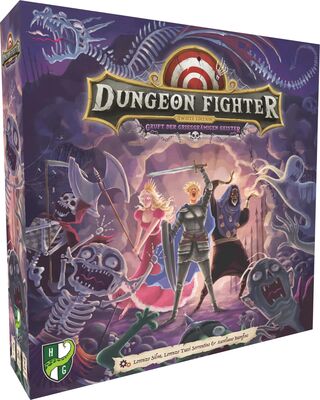 Alle Details zum Brettspiel Dungeon Fighter: Gruft der griesgrämigen Geister (Erweiterung) und ähnlichen Spielen
