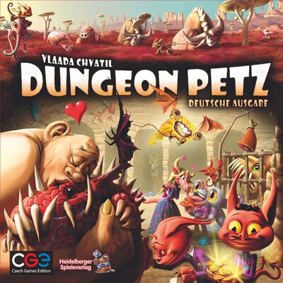 Alle Details zum Brettspiel Dungeon Petz und ähnlichen Spielen