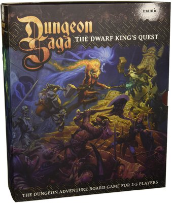 Alle Details zum Brettspiel Dungeon Saga: Die Legende beginnt und ähnlichen Spielen