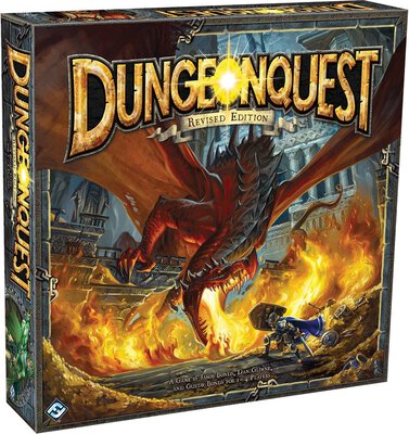 Alle Details zum Brettspiel Dungeonquest Neuauflage und ähnlichen Spielen