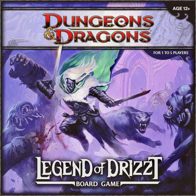 Alle Details zum Brettspiel Dungeons & Dragons: The Legend of Drizzt Board Game und ähnlichen Spielen