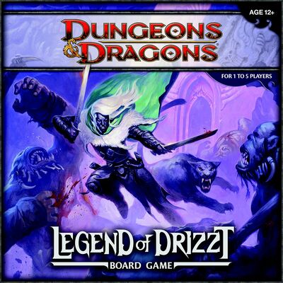 Alle Details zum Brettspiel Dungeons & Dragons: The Legend of Drizzt Board Game und ähnlichen Spielen