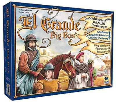 Alle Details zum Brettspiel El Grande Big Box und Ã¤hnlichen Spielen