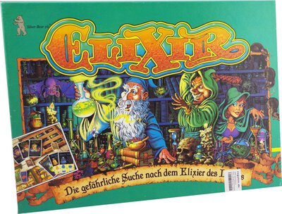 Alle Details zum Brettspiel Elixir - Die gefährliche Suche nach dem Elixir des Lebens und ähnlichen Spielen