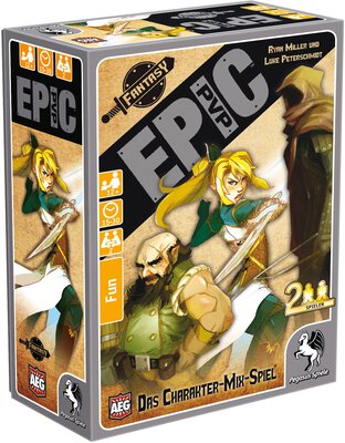 Alle Details zum Brettspiel Epic PVP: Fantasy und ähnlichen Spielen