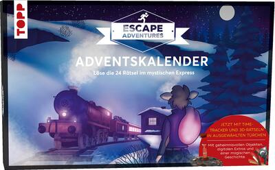 Alle Details zum Brettspiel Escape Adventures Adventskalender 2020: Der mystische Express und ähnlichen Spielen