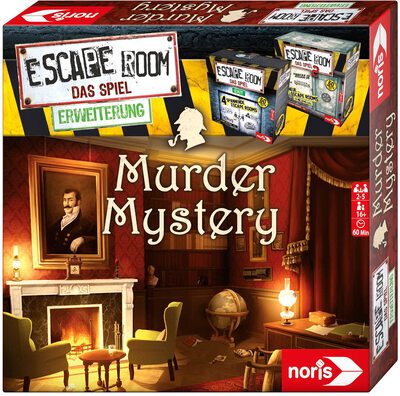 Alle Details zum Brettspiel Escape Room: Das Spiel – Murder Mystery (Erweiterung) und ähnlichen Spielen