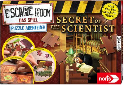 Alle Details zum Brettspiel Escape Room: Das Spiel â€“ Puzzle Abenteuer: Secret of The Scientist und Ã¤hnlichen Spielen