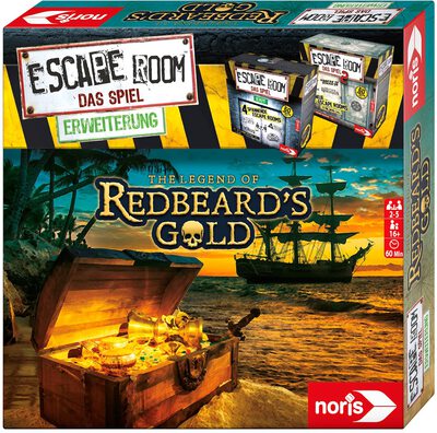 Alle Details zum Brettspiel Escape Room: Das Spiel – The Legend of Redbeard's Gold (Erweiterung) und ähnlichen Spielen