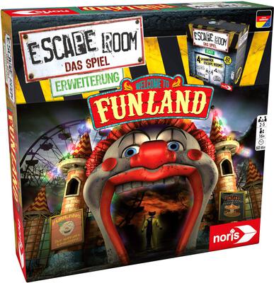Alle Details zum Brettspiel Escape Room: Das Spiel – Welcome to Funland (Erweiterung) und ähnlichen Spielen